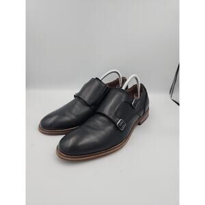 ALDO Agraulle Monkstrap‎ Loafers Men's Black Size 10 Leather